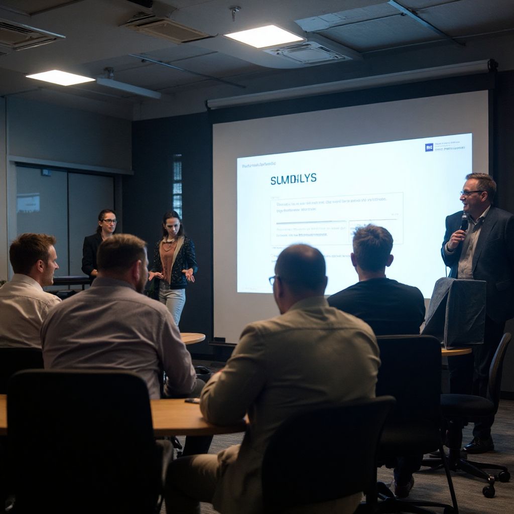 Pitch session pentru startup-uri